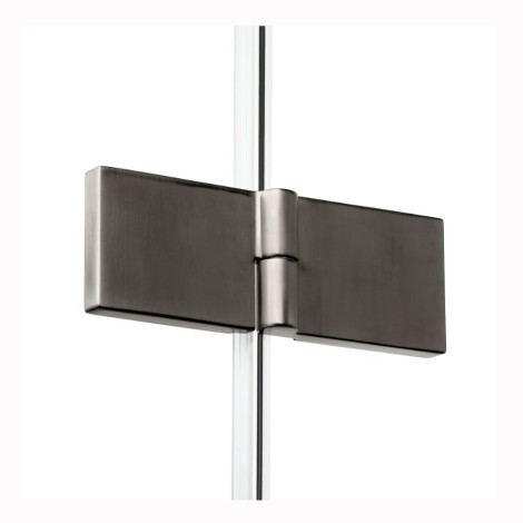 New Trendy New Soleo drzwi wnękowe składane pojedyncze lewe 100 cm gunmetal
