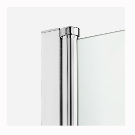 New Trendy New Soleo drzwi wnękowe wahadłowe podwójne 130 cm chrom
