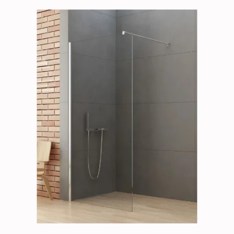 New Trendy New Soleo kabina prysznicowa walk-in, wspornik prostopadły 70x195 cm chrom