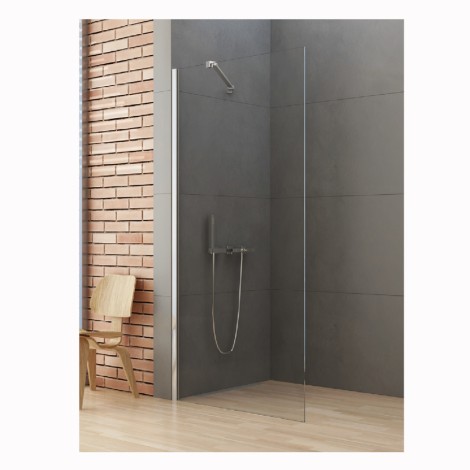New Trendy New Soleo kabina prysznicowa walk-in 100x195 cm chrom