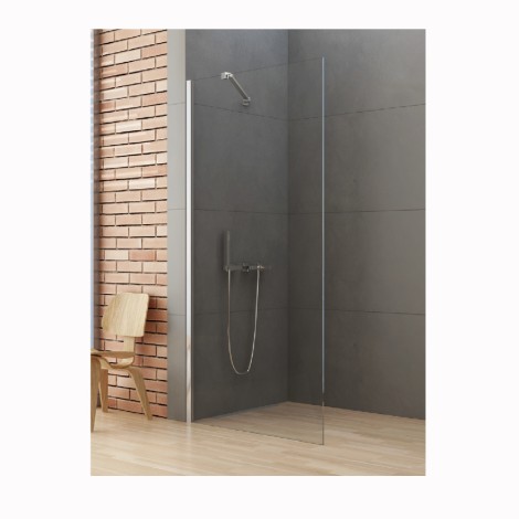 New Trendy New Soleo kabina prysznicowa walk-in 120 cm chrom