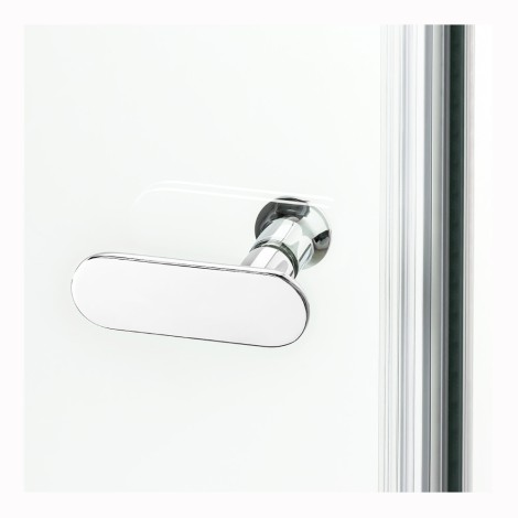 New Treny New Soleo kabina prysznicowa walk-in z dodatkową ścianką 50 cm chrom