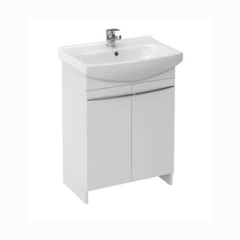 Cersanit Arsena szafka z umywalką Cersania biała 60 cm