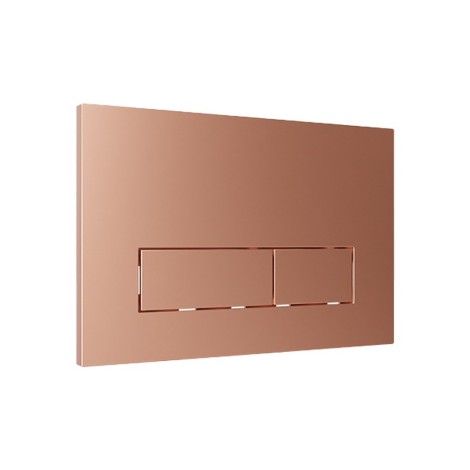Lavita przycisk spłukujący prostokątny Brushed Copper