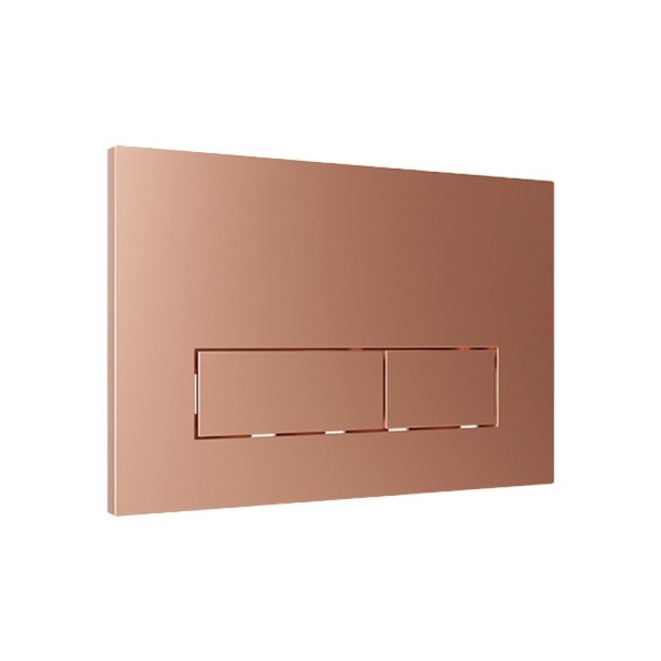 Lavita przycisk spłukujący prostokątny Brushed Copper