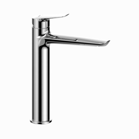 Ferro Themis bateria umywalkowa stojaca nablatowa chrom