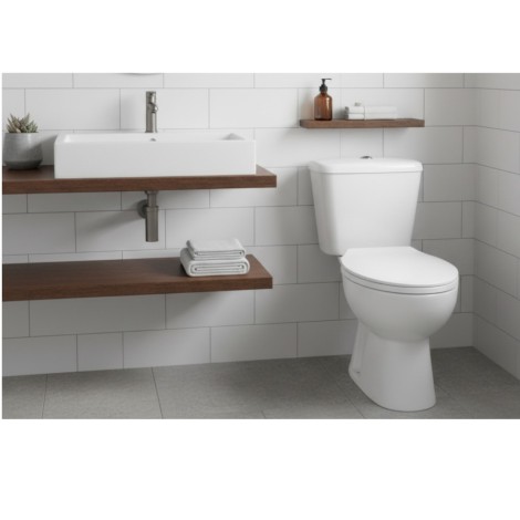 Laveo Lario kompakt WC z deską wolnoopadajacą