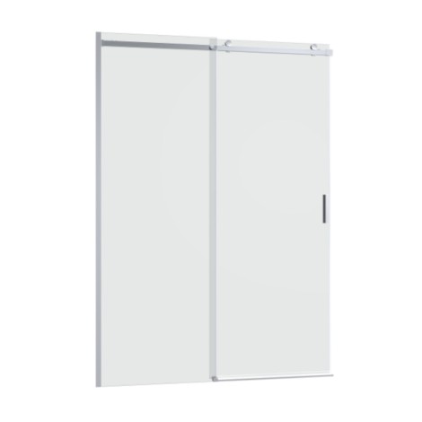 Roca Are drzwi wnękowe przesuwane lewe chrom 120cm