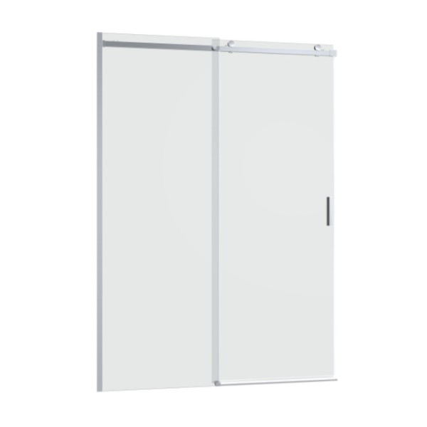 Roca Are drzwi wnękowe przesuwane lewe chrom 120cm