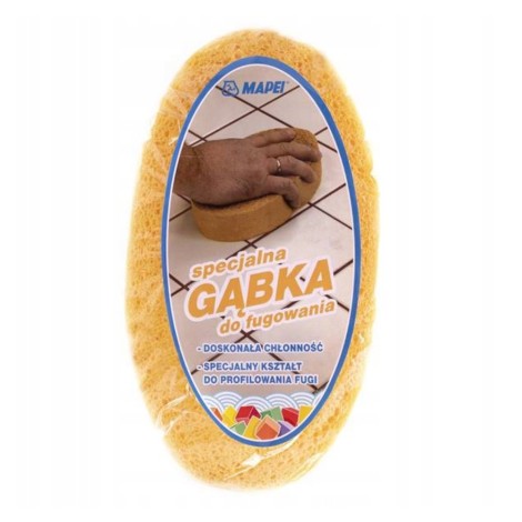 Mapei gąbka żółta do czysczenia i profilowania fug