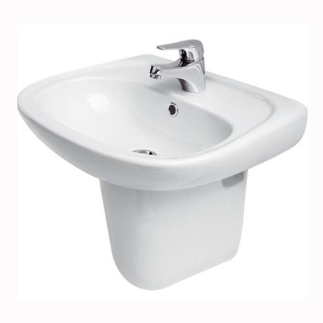 Cersanit Market umywalka wisząca 55 cm biała