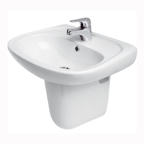Cersanit Market umywalka wisząca 55 cm biała