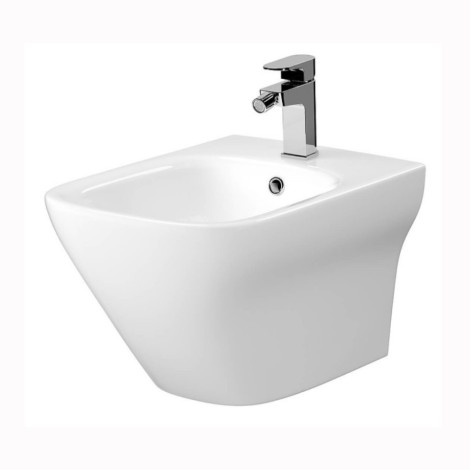 Cersanit Larga bidet zawieszany z ukrytym montażem 35,5 cm biały