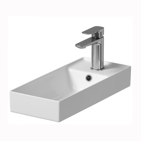 Cersanit Larga umywalka meblowa 50x22 cm biała
