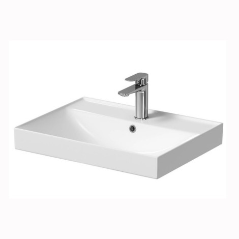 Cersanit Larga umywalka meblowa 60x45 cm biała