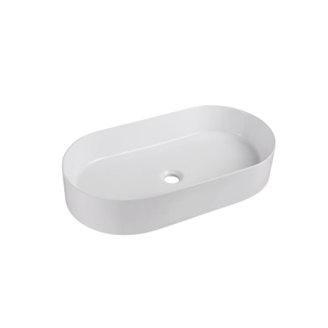 UPTRENDY umywalka Peonia nablatowa 65x34,5 biała
