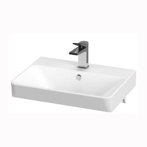 Cersanit Mille umywalka meblowa slim 50x38 cm biała