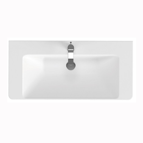 Cersanit Mille umywalka meblowa 100x48 cm biała