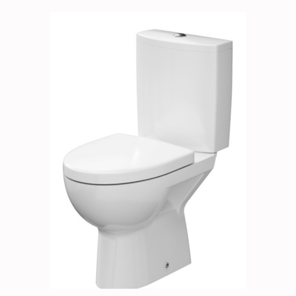 Cersanit Parva kompakt WC z deską duroplastową i antybakteryjną biały