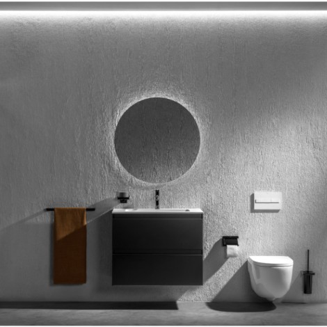 Roca lustro Luna z oświetleniem obwodowym LED 80 cm