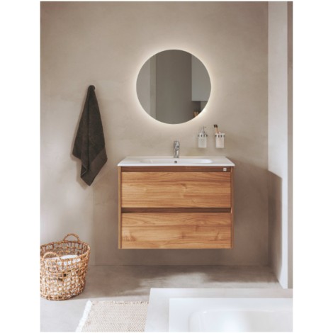 Roca lustro Luna z oświetleniem obwodowym LED 80 cm
