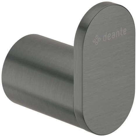 Deante Round haczyk pojedynczy titanium