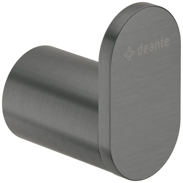 Deante Round haczyk pojedynczy titanium