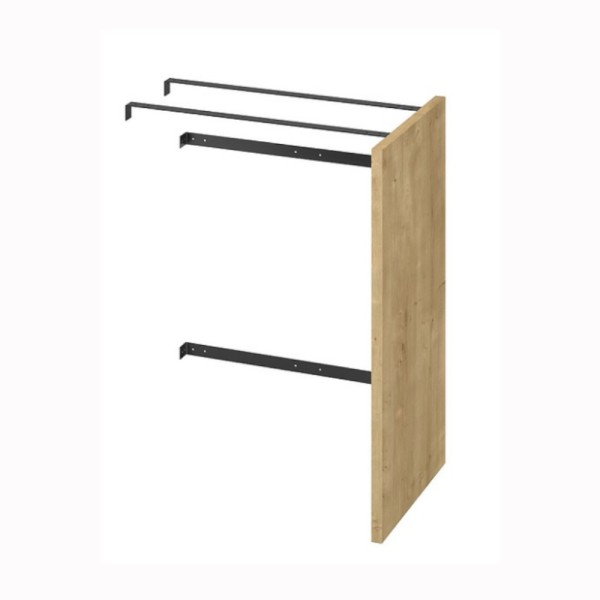Cersanit City szafka na pralkę otwarta 65 cm dąb