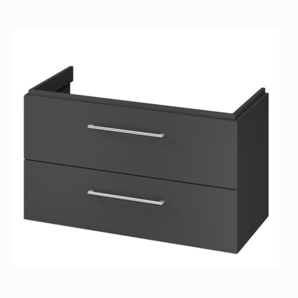 Cersanit Larga szafka podumywalkowa 100 cm antracyt