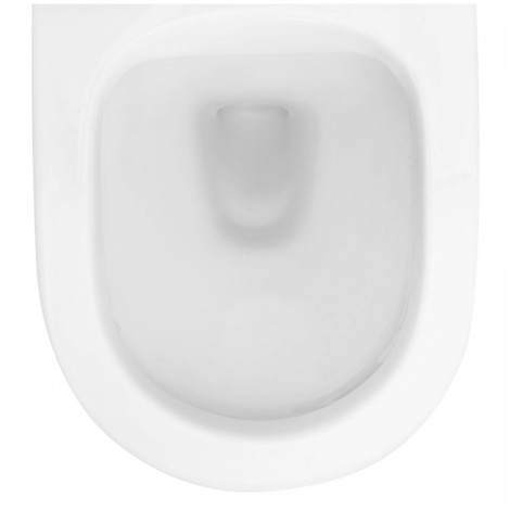 Rea Carlo mini WC wisząca bezkołnierzowa z deską wolnoopadającą