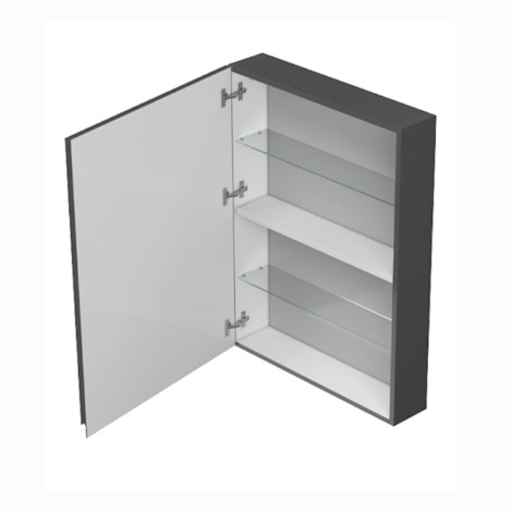 Cersanit Moduo szafka łazienkowa wisząca 60 cm antracyt