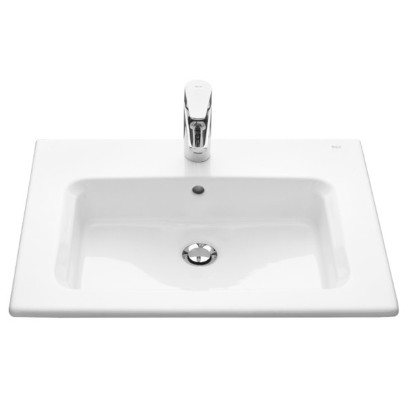 Roca Gap umywalka meblowa slim 600x460 mm biała