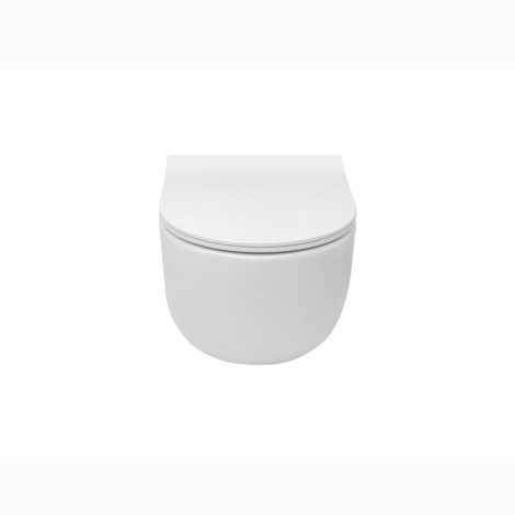 Roca Meridian Compakto miska wisząca Rimless + deska slim.