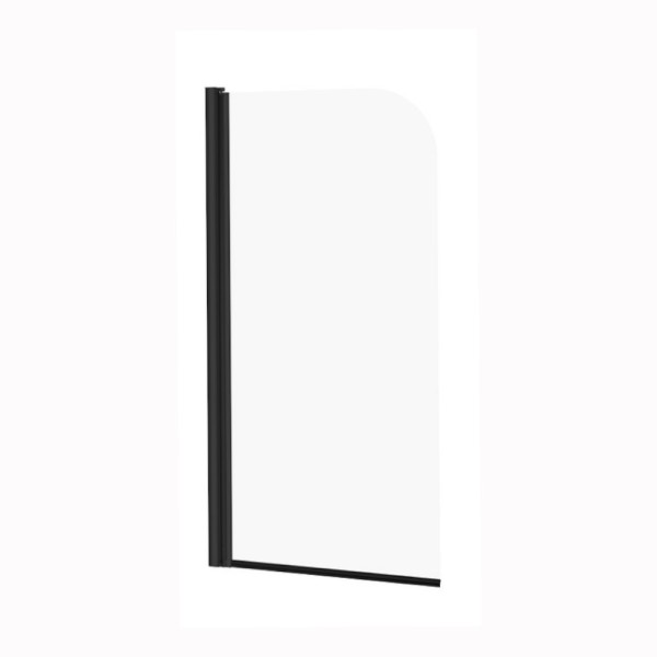 Cersanit Easy New parawan nawannowy jednoelementowy 140x70 cm czarny