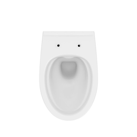 Cersanit Moduo miska WC wisząca Clean On w zestawie z deską wolnoopadającą slim.