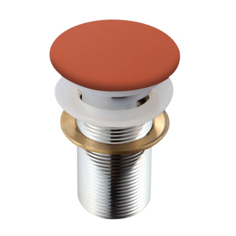 UPTREND korek click-clack ceramiczny okrągły red mat bez przelewu