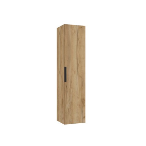 Defra Inga C32 słupek łazienkowy z drzwiami dąb złoty 32cm