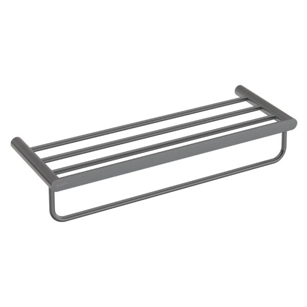 Deante Round półka ścienna titanium