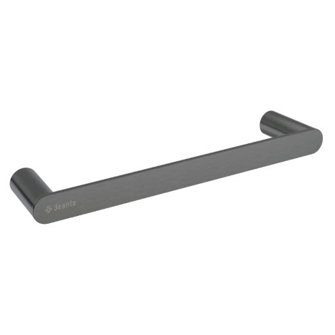 Deante Round wieszak ścienny na ręcznik 30cm titanium