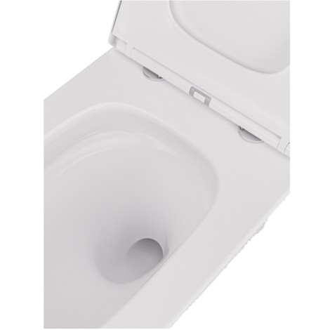 UPTREND Gravis Vortex miska wisząca bezkołnierzowa spłukiwanie wirowe + deska wolnoopadająca