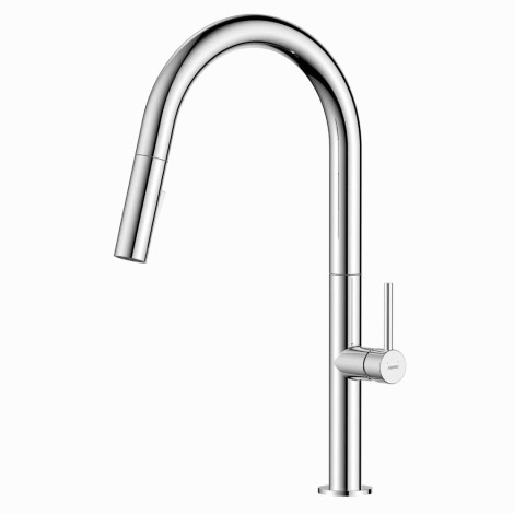 Ferro Liquid bateria zlewozmywakowa stojąca chrom.