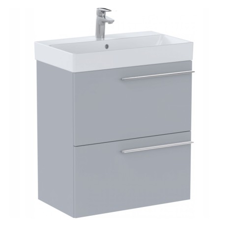 Roca Ella Compacto Unik szafka pod umywalkę perłowy mat 60cm