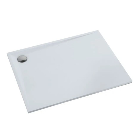 Schedpol Libra Smooth white brodzik prostokątny 80x140cm