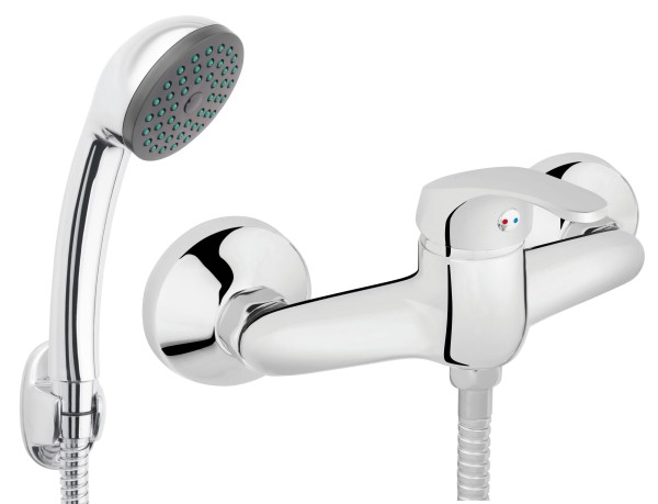 Ferro Basic bateria natryskowa z kompletem natryskowym chrom