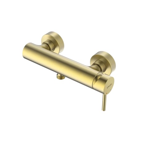 Valvex Cannoli bateria natryskowa ścienna bez zestawu natryskowego brushed gold