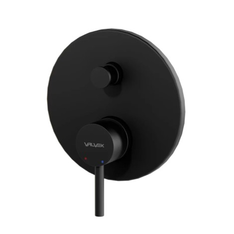 Valvex Cannoli bateria natryskowa podtynkowa 2-funkcyjna black