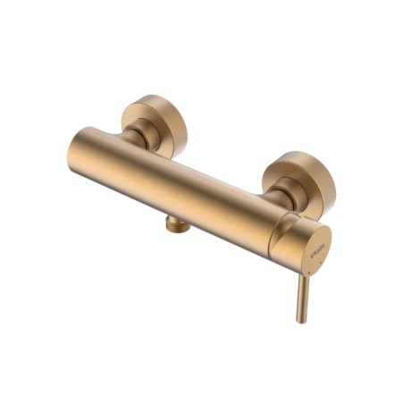 Valvex Cannoli bateria natryskowa ścienna bez zestawu natryskowego satin copper