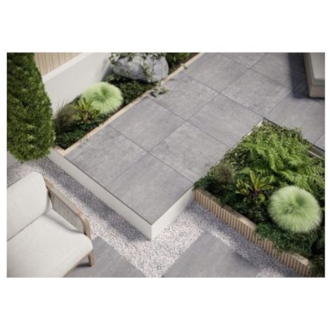 Cerrad Montego anthracite płytka gresowa tarasowa 597x597x20