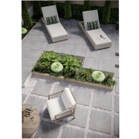 Cerrad Montego anthracite płytka gresowa tarasowa 597x597x20