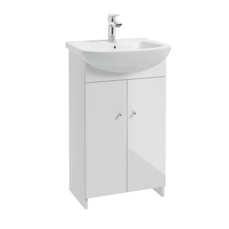 Deante Venus D50 zestaw szafka z umywalką biały 50x29cm
